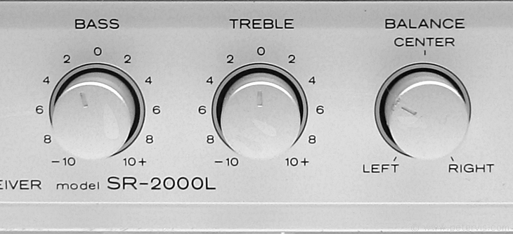 Bass - Treble - Balance Controls