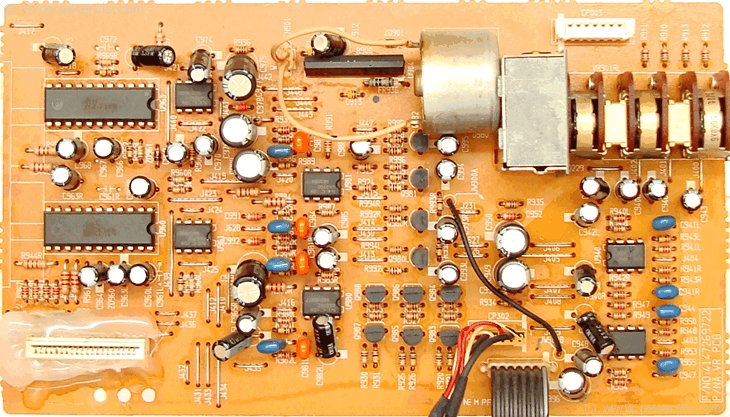 Nakamichi AV-10 VR PCB