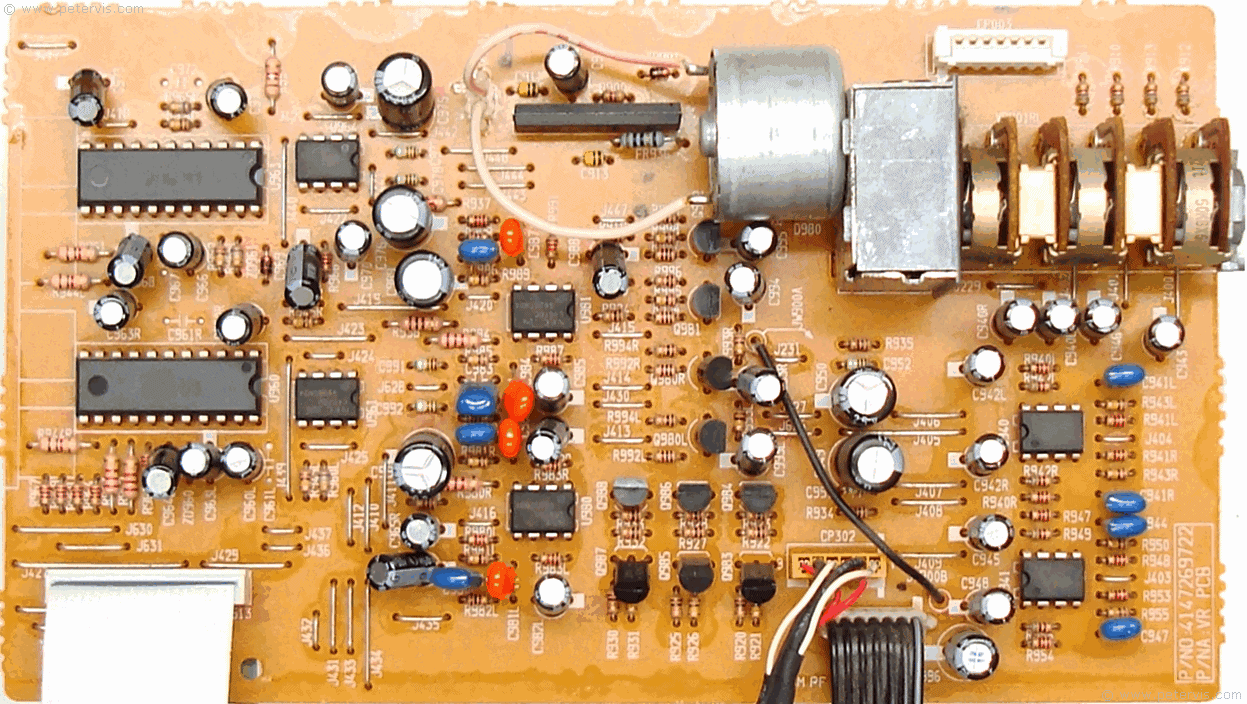 Nakamichi AV-8 VR PCB Large Image