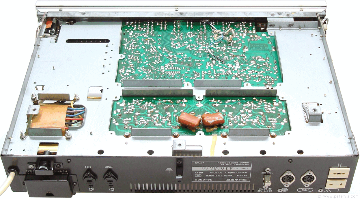 Sharp SA-606H Amplifier PCB Large