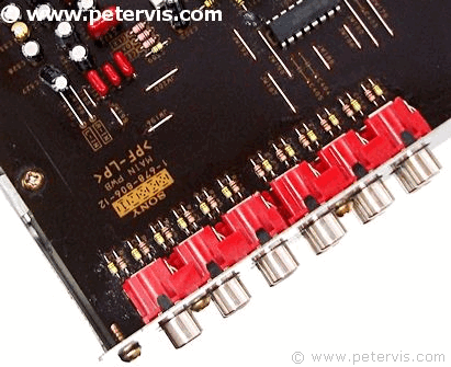 Input Sockets PCB View