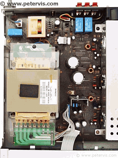 PSU Side of the main PCB.