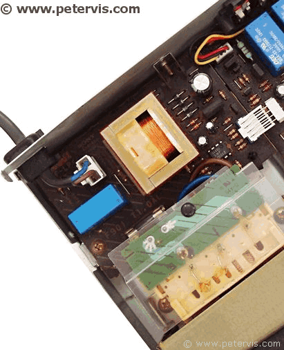 Standby PCB and transformer.