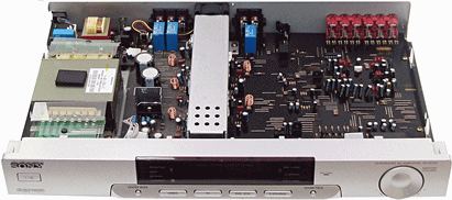 Inside view showing PCB and components.