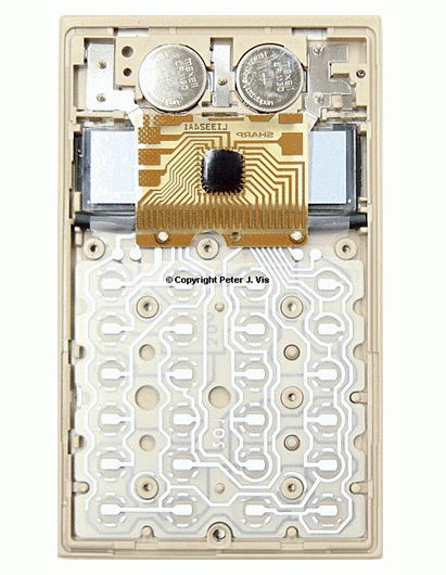 Inside Sharp EL-860