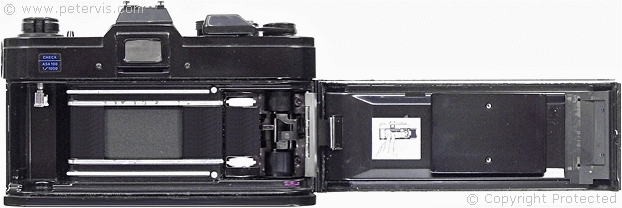 Canon FTb Film Compartment