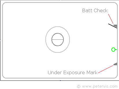 Battery Check Viewfinder Display