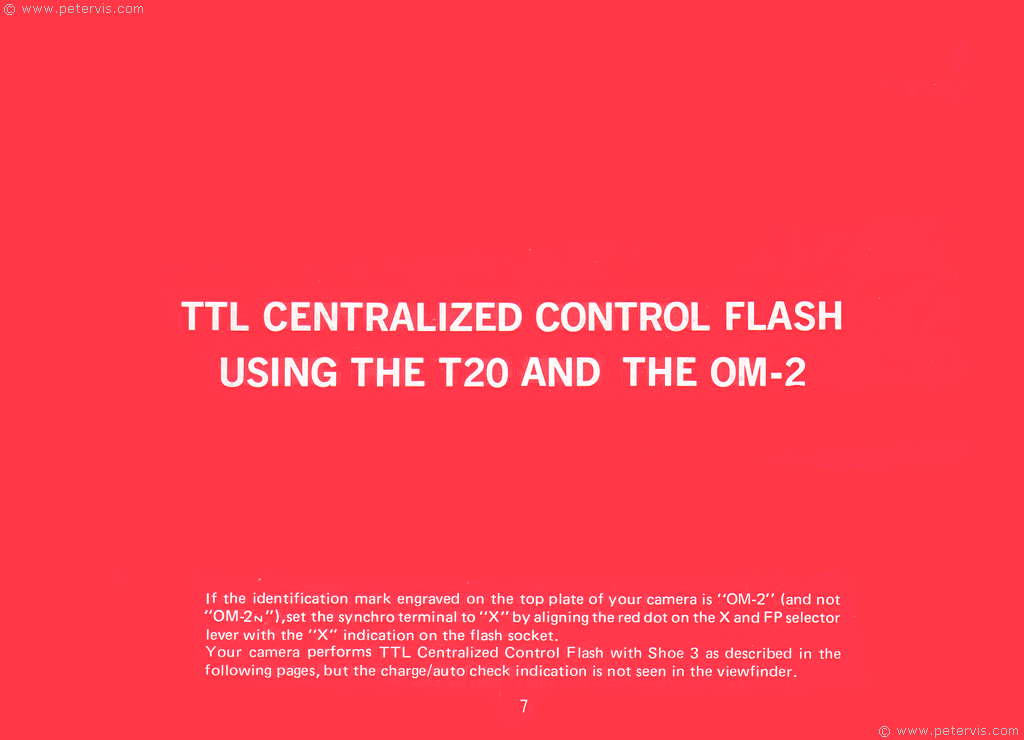 TTL Centralised Control Flash