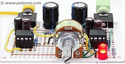 Op Amp Stereo Amplifier Sounds