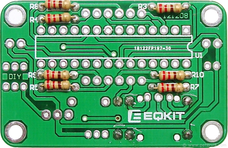 Installing Resistors