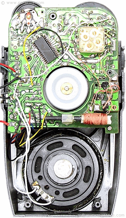 Crank Radio Electronics Inside View