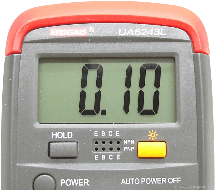 Meter Reading 0.1 mH