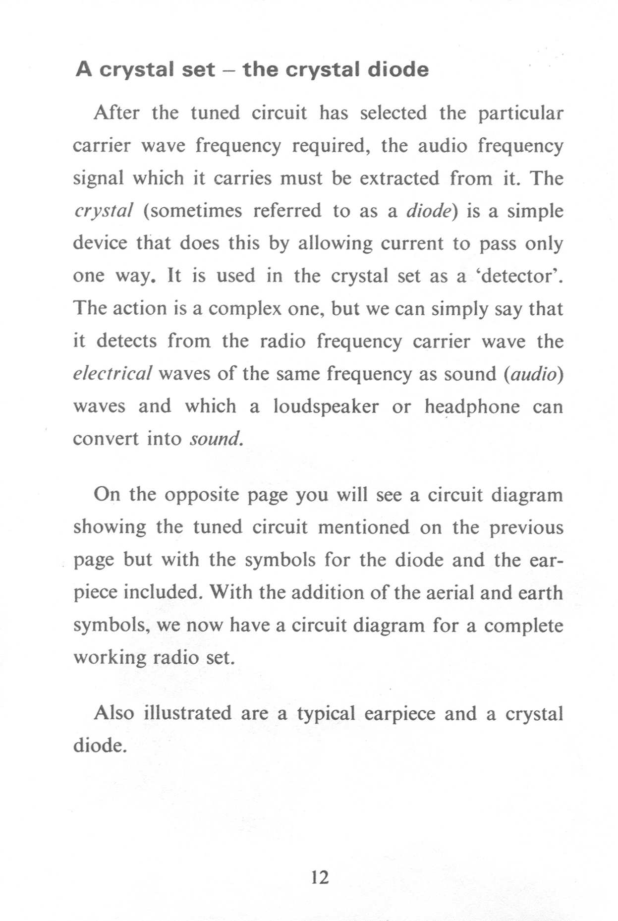 The Crystal Diode