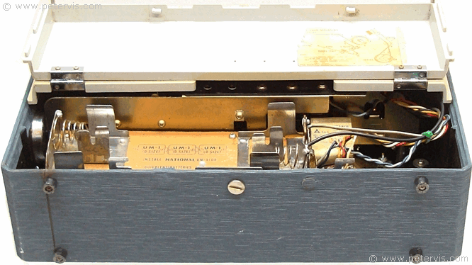 T-100D Battery Compartment