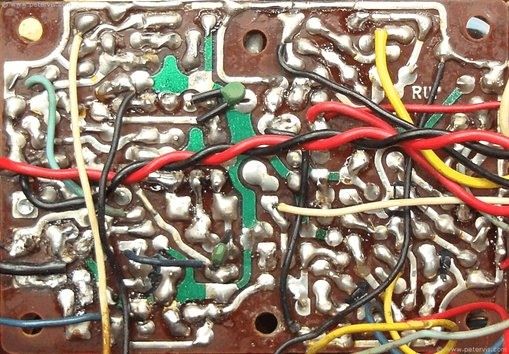 T-100D PCB - Track Side