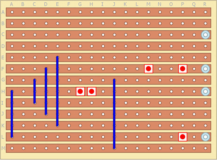 Lnks and Cuts to PCB