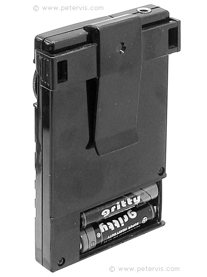 Philips D1720 Battery Compartment