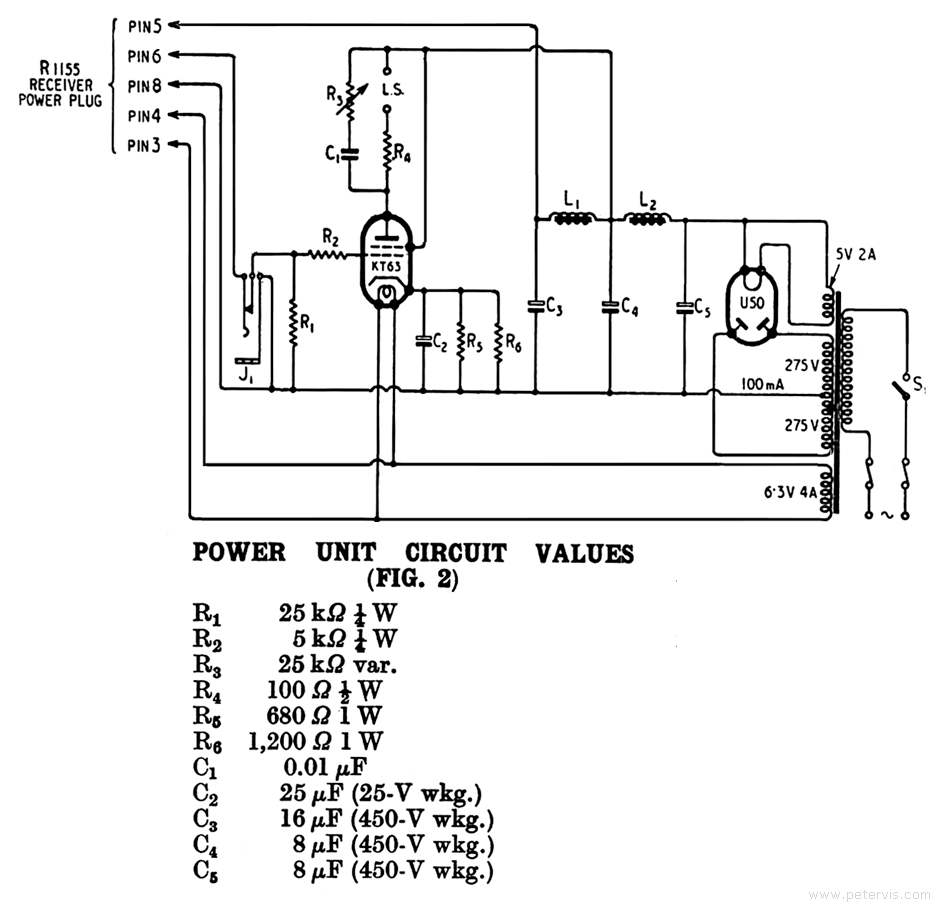 R1155 Power Supply Circuit