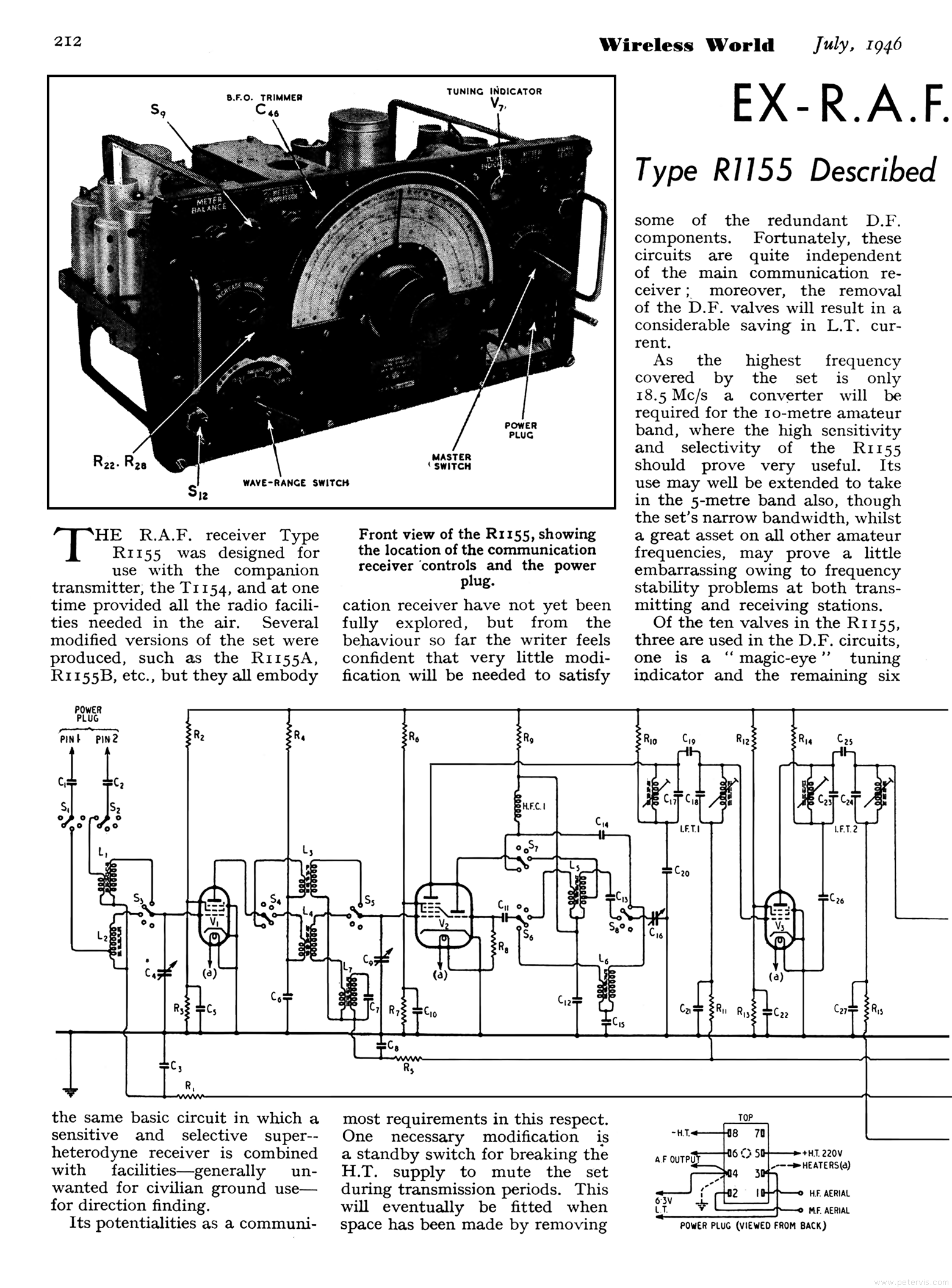 R1155 Radio Page 1