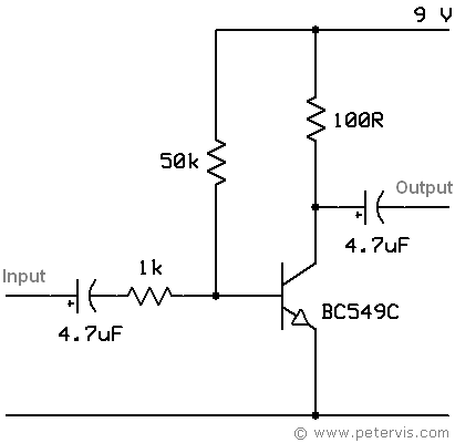 Biased Transistor Circuit