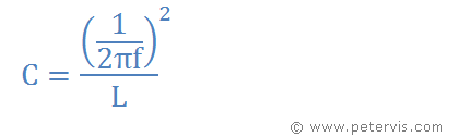 Transposed Resonnce Formula