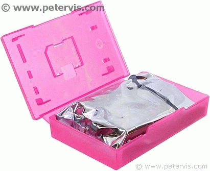 Raspberry Pi Pink Case Packaging