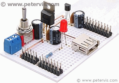 Raspberry Pi Power Circuit Build