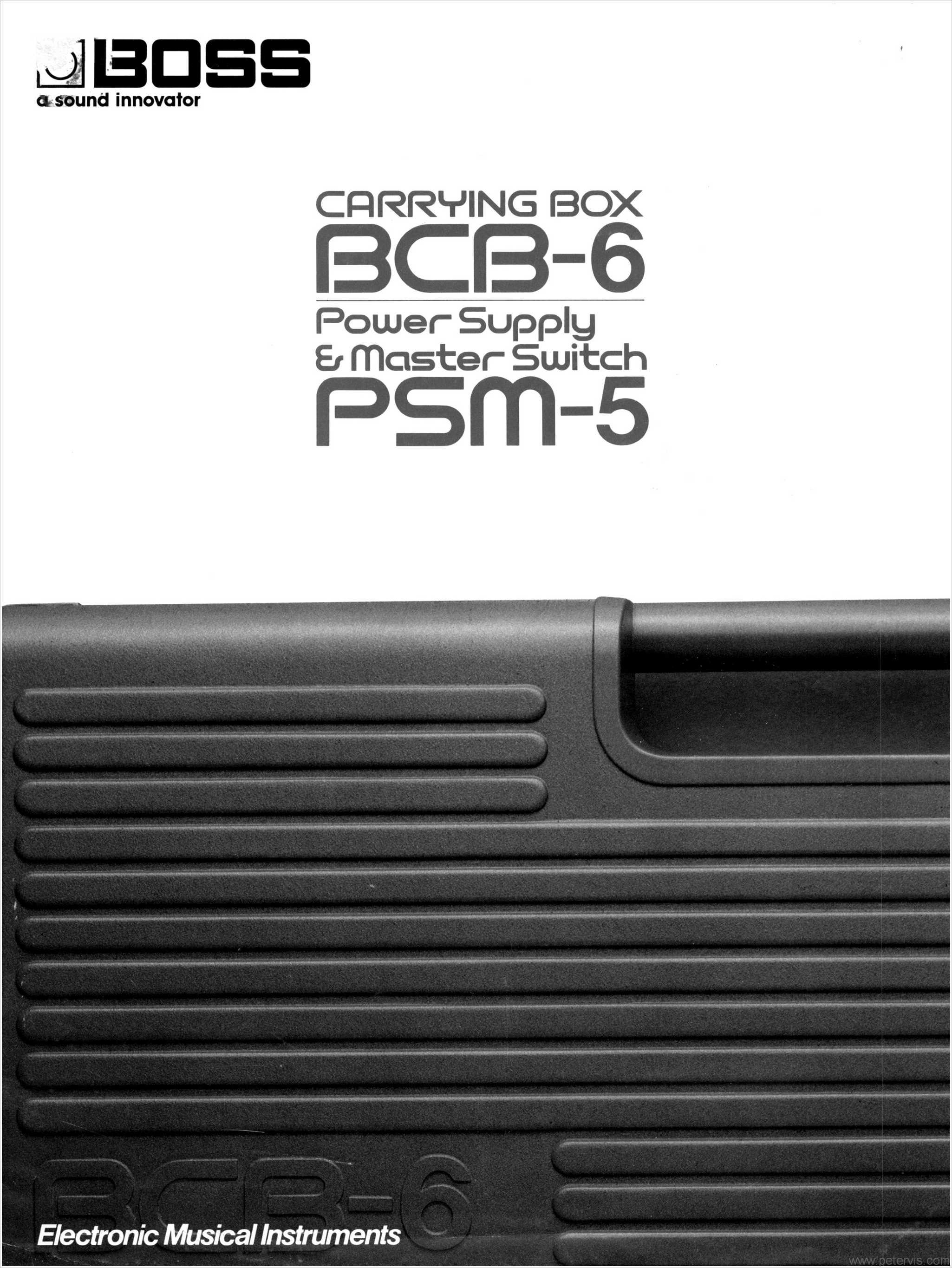 Boss BCB-6 and PSM-5