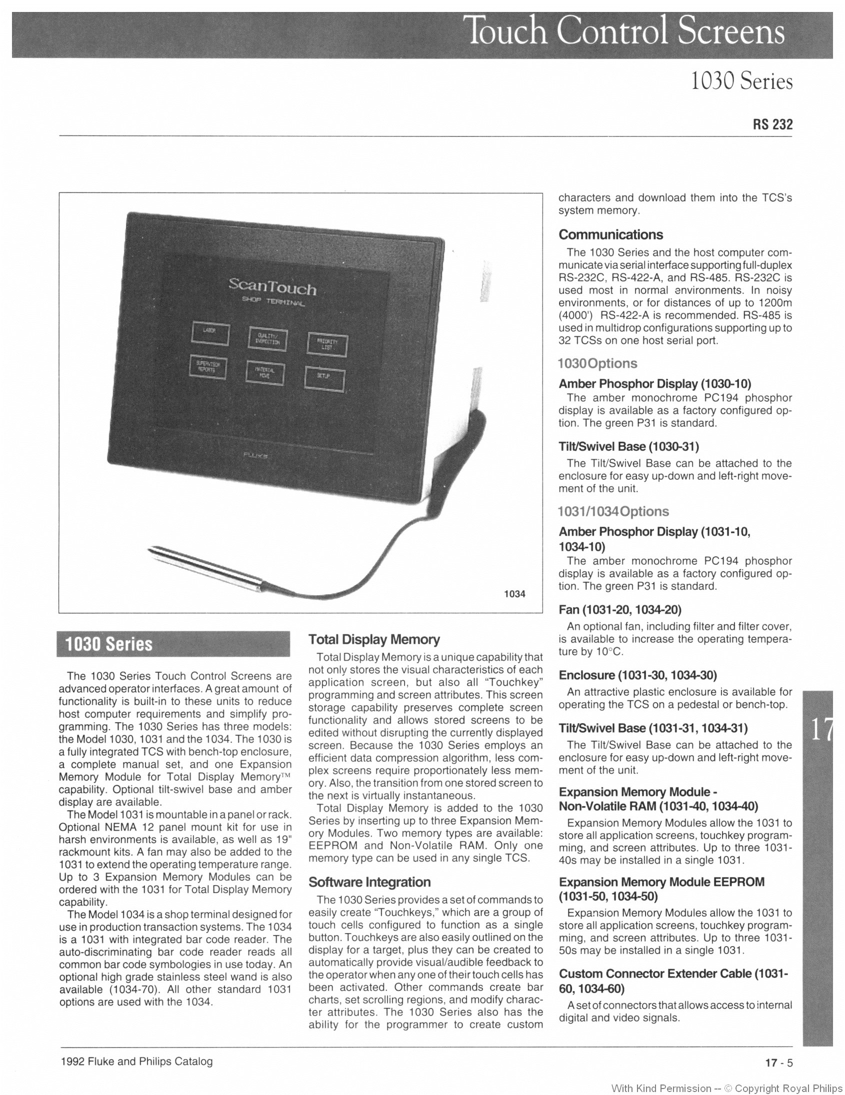 Fluke 1030 Series