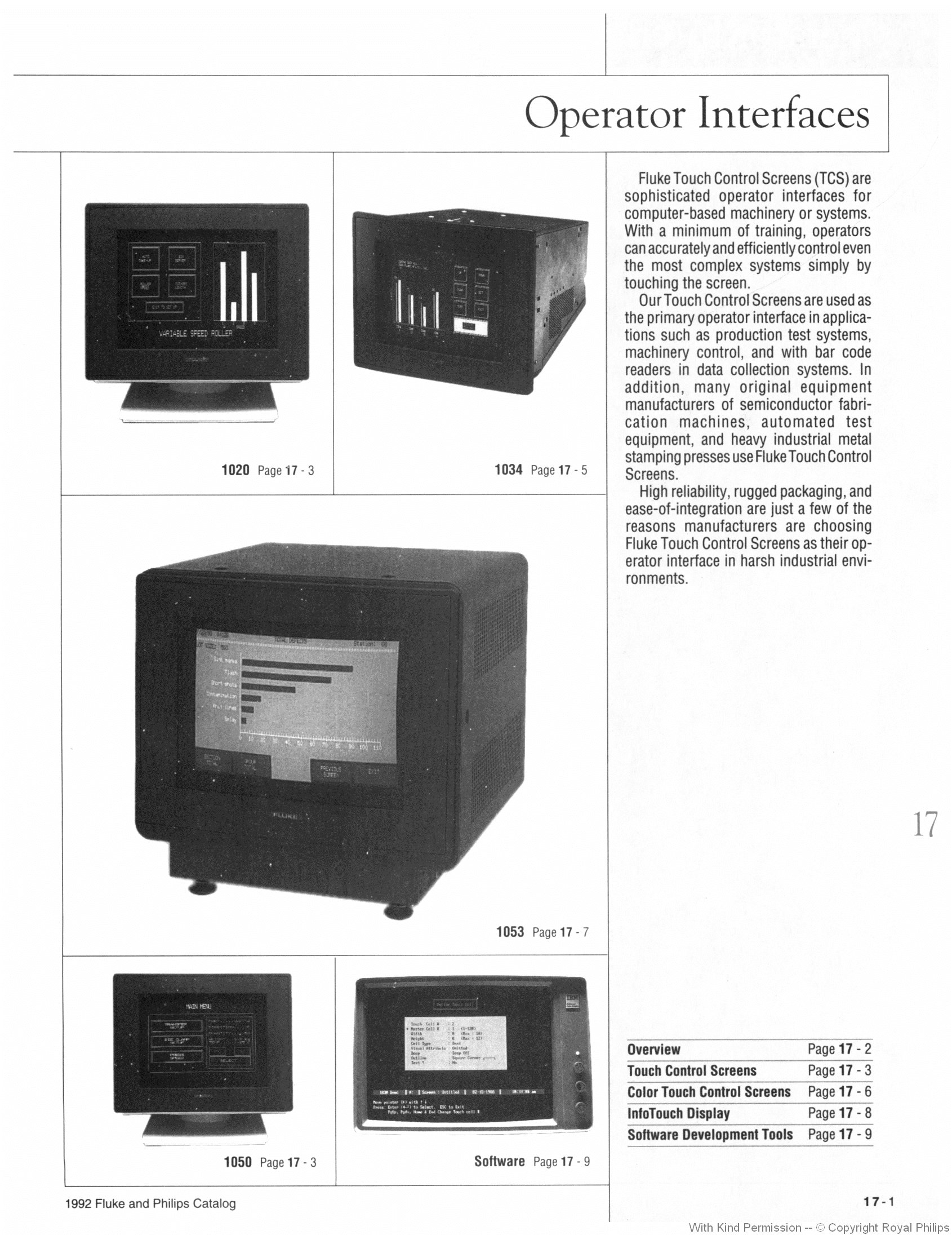 Operator Interfaces