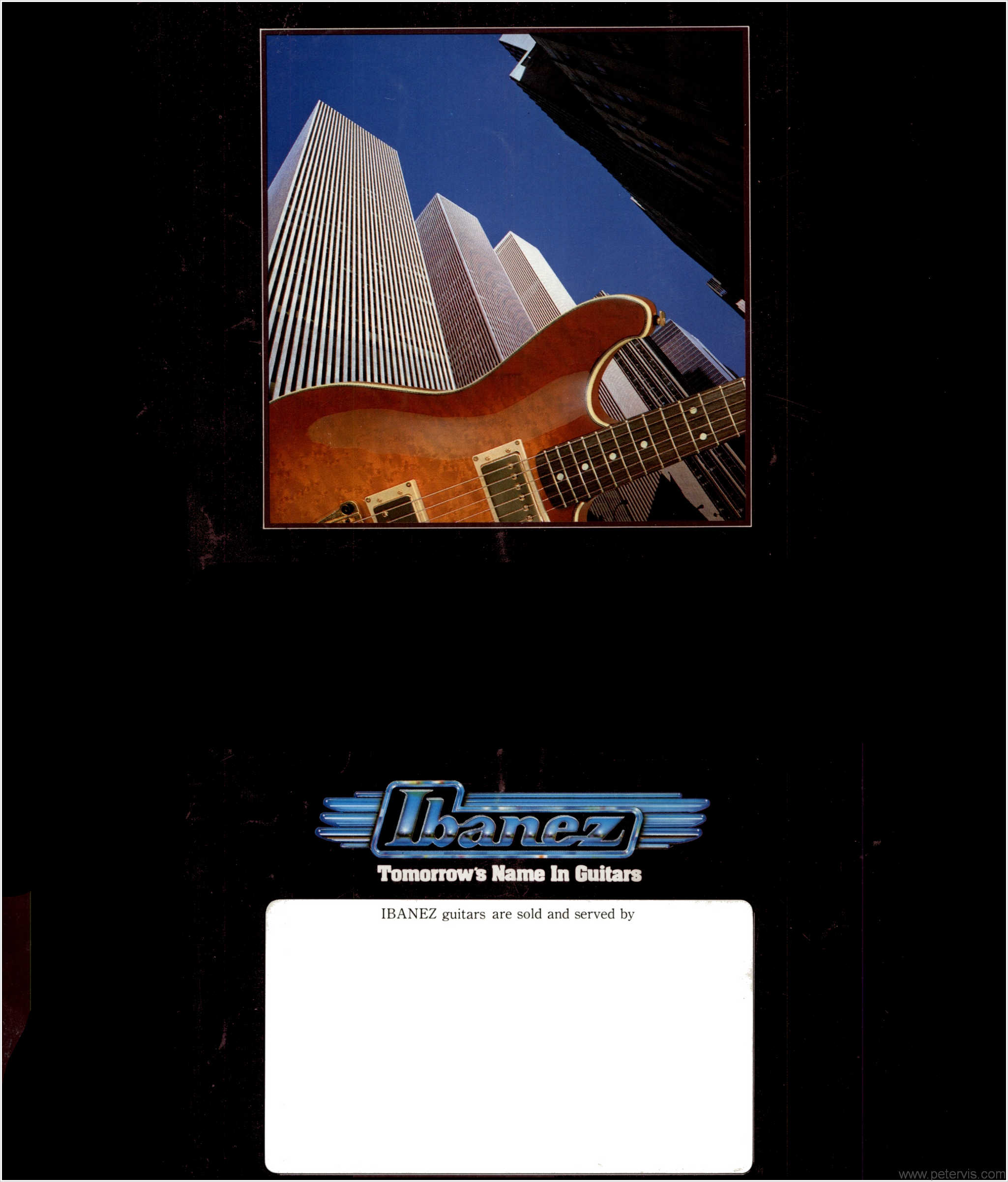 IBANEZ BACK COVER