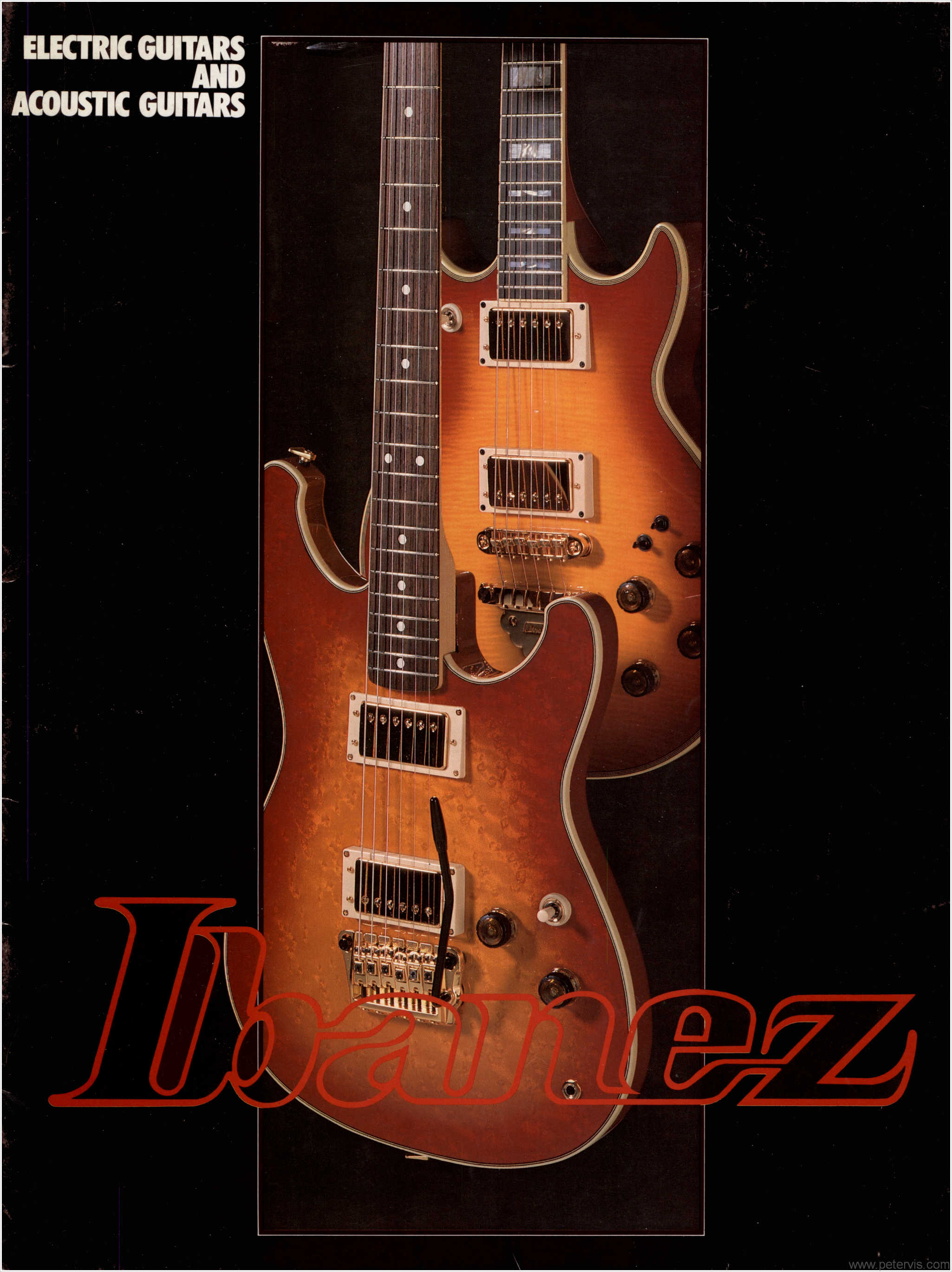 IBANEZ ELECTRIC AND ACOUSTIC GUITARS