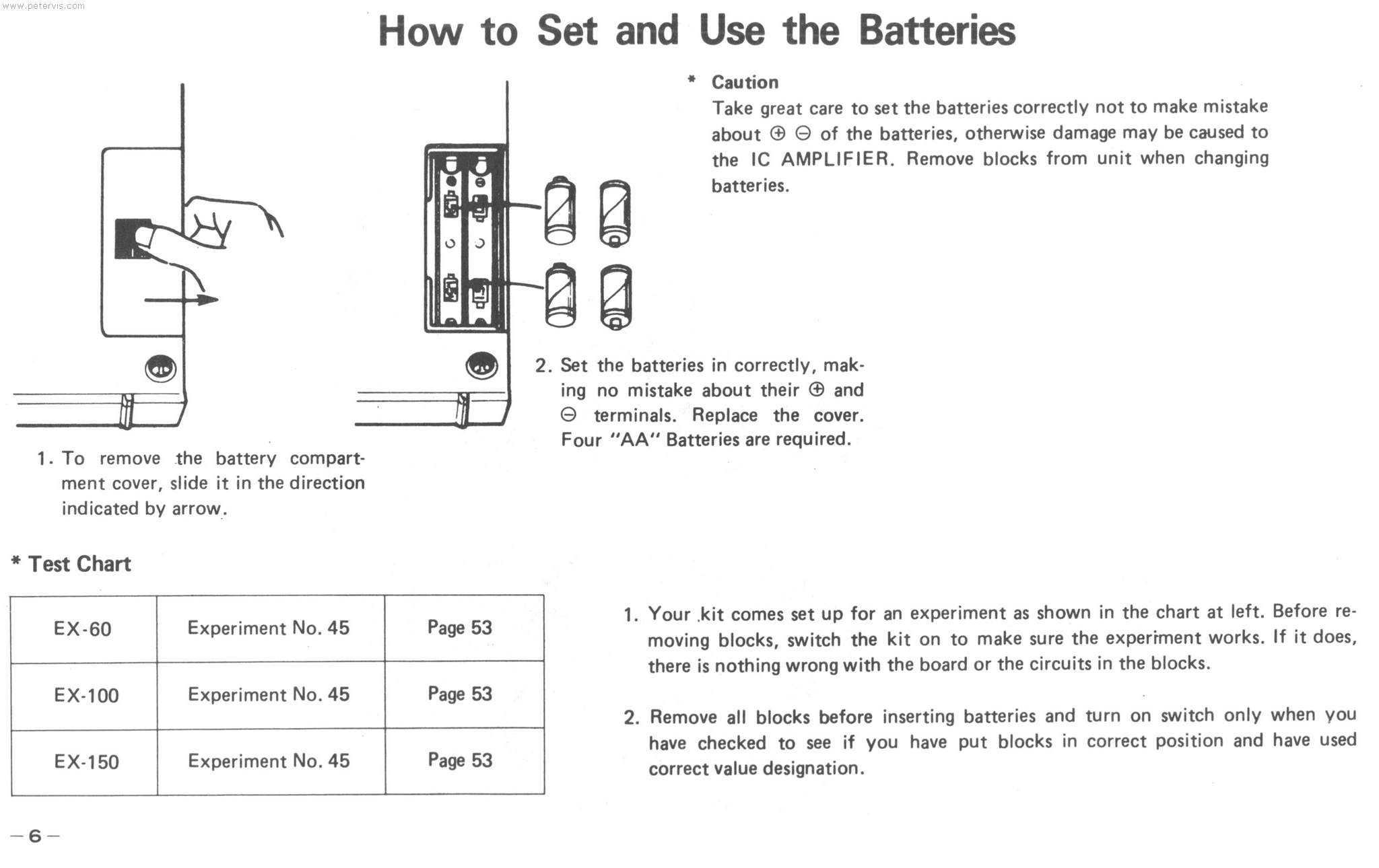 Installing Batteries