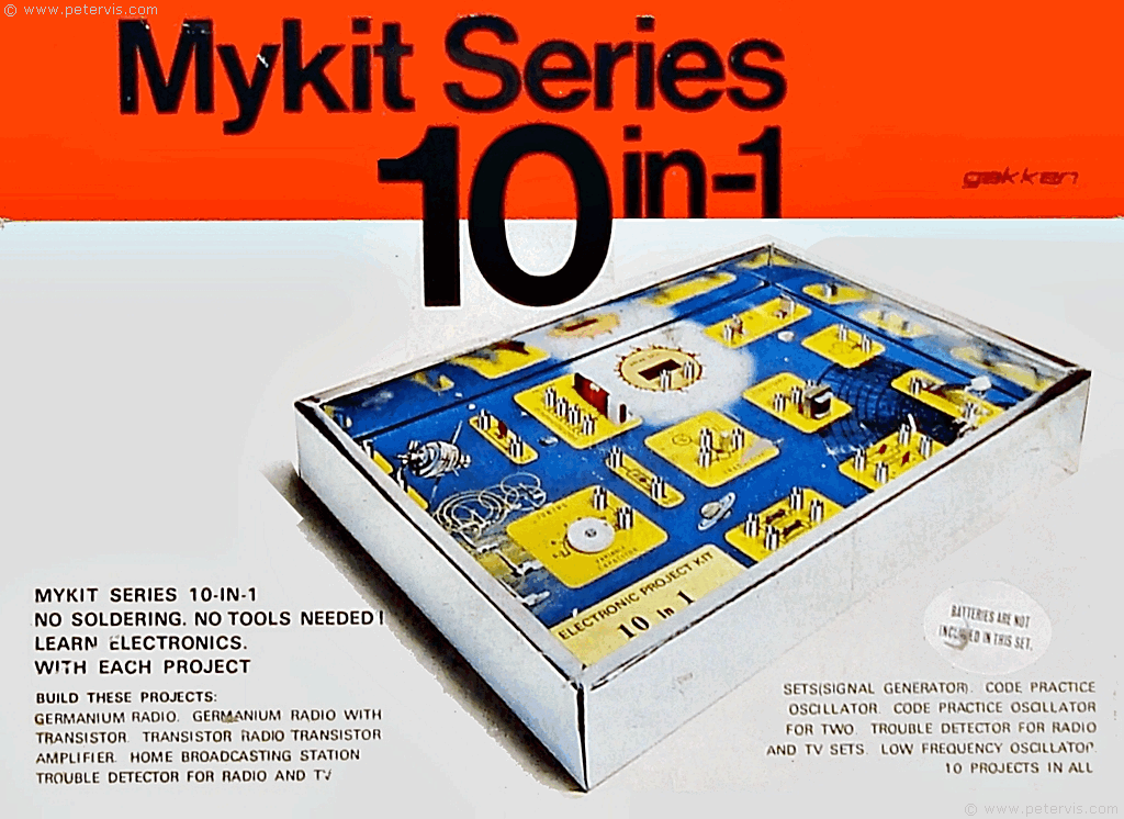 Gakken Mykit 10 in 1 Box