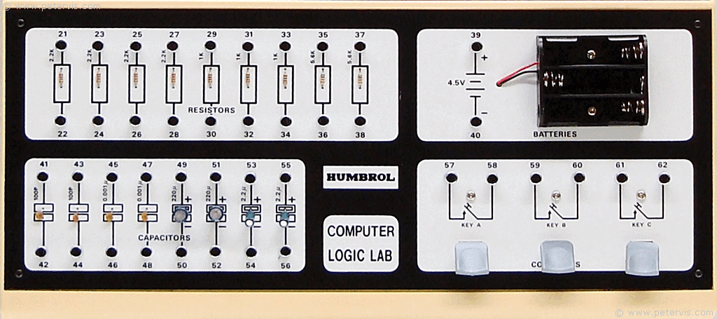 Computer Logic Lab Front Panel Large View