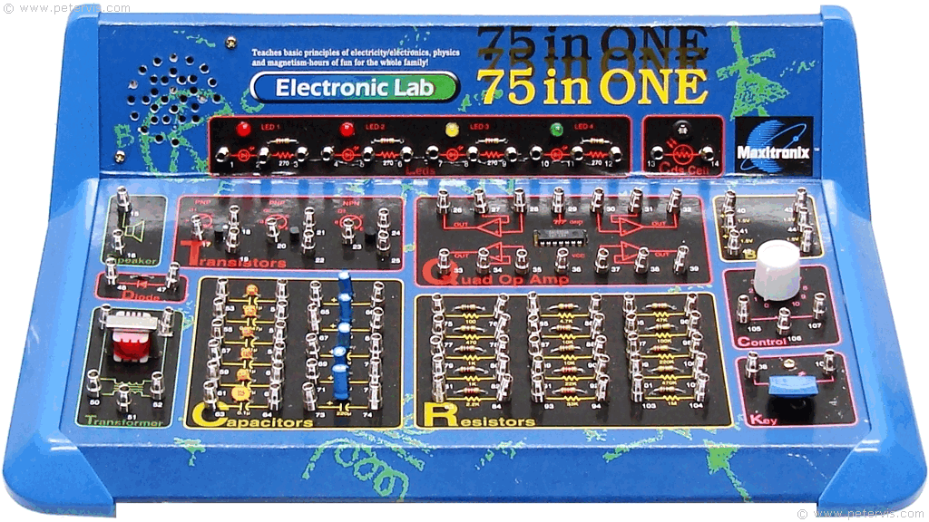 75-in-One Electronic Project Lab Console Large View