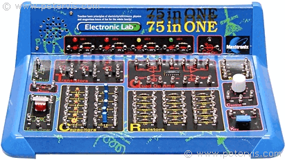 75-in-One Electronic Project Lab Console