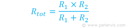 parallel resistance formula