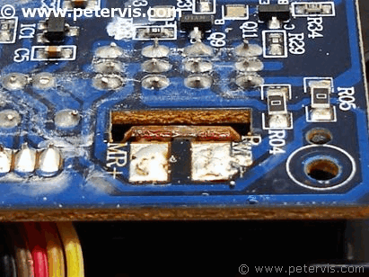 Removing the PCB.