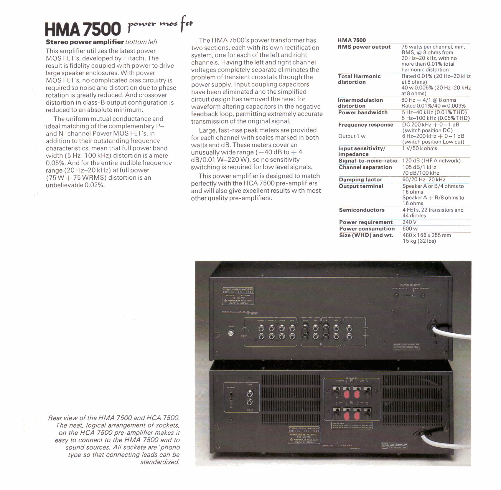 Hitachi HMA-7500