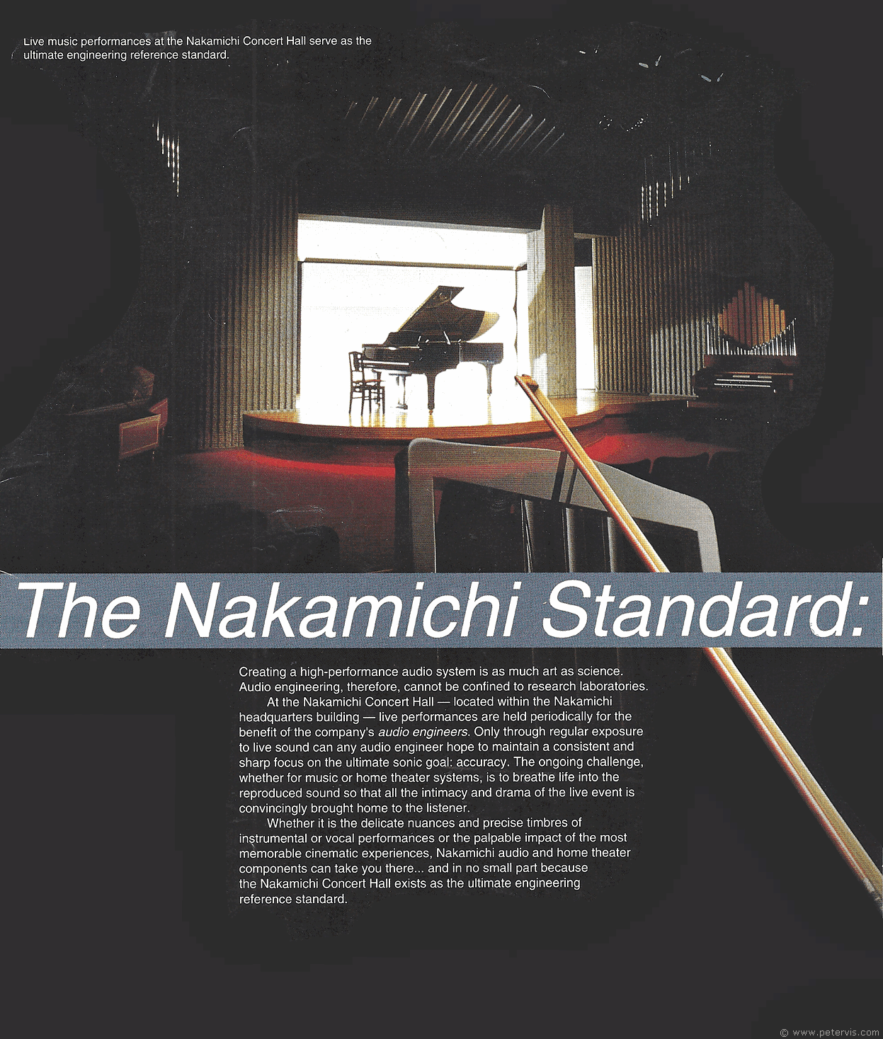 Nakamichi Standard - Philosophy