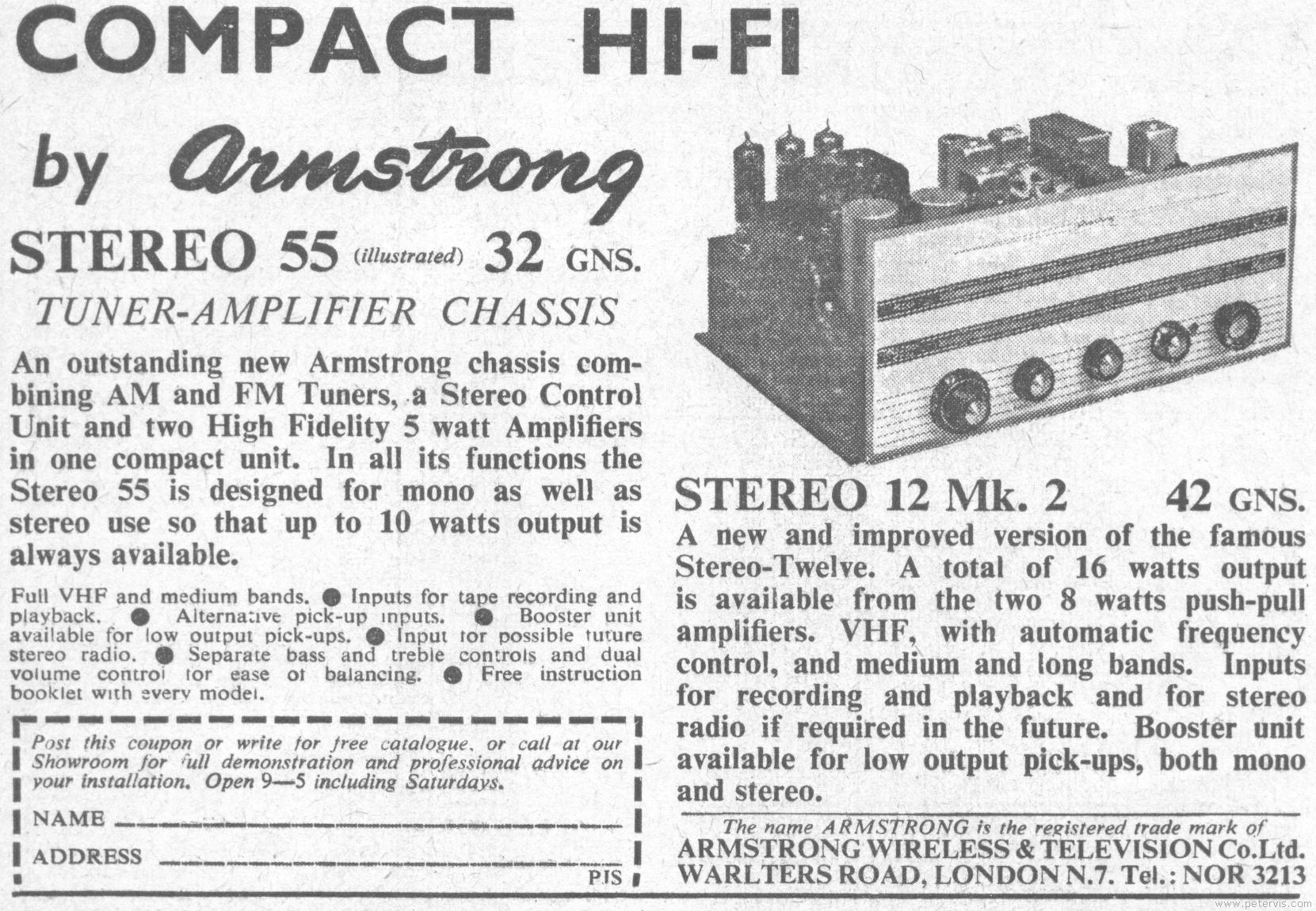 Armstrong Stereo 55