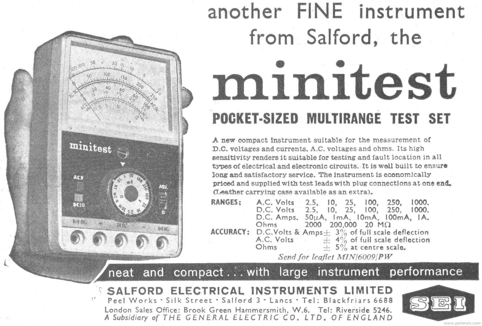 Minitest Multimeter