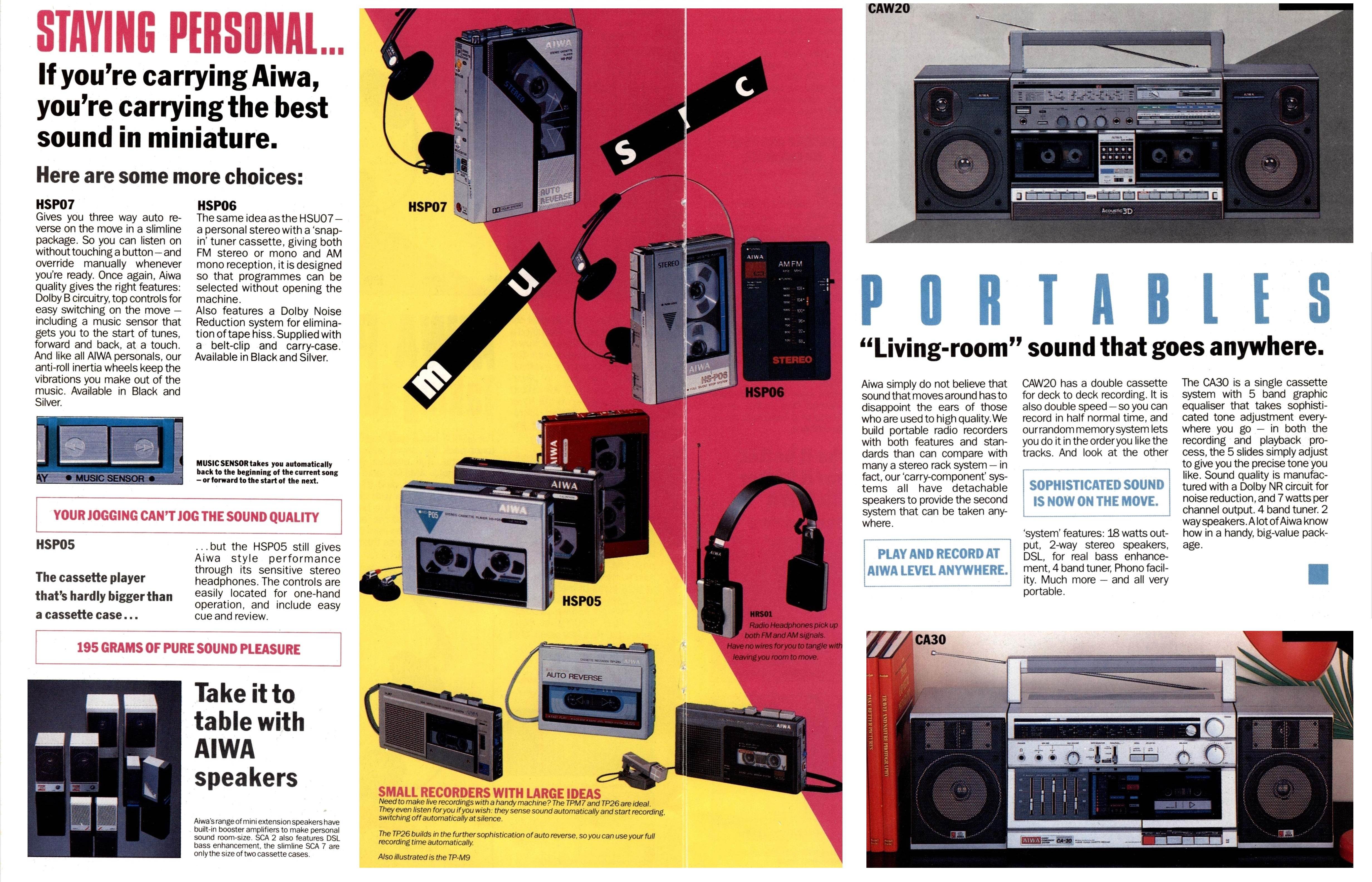 Stereo Cassette Players