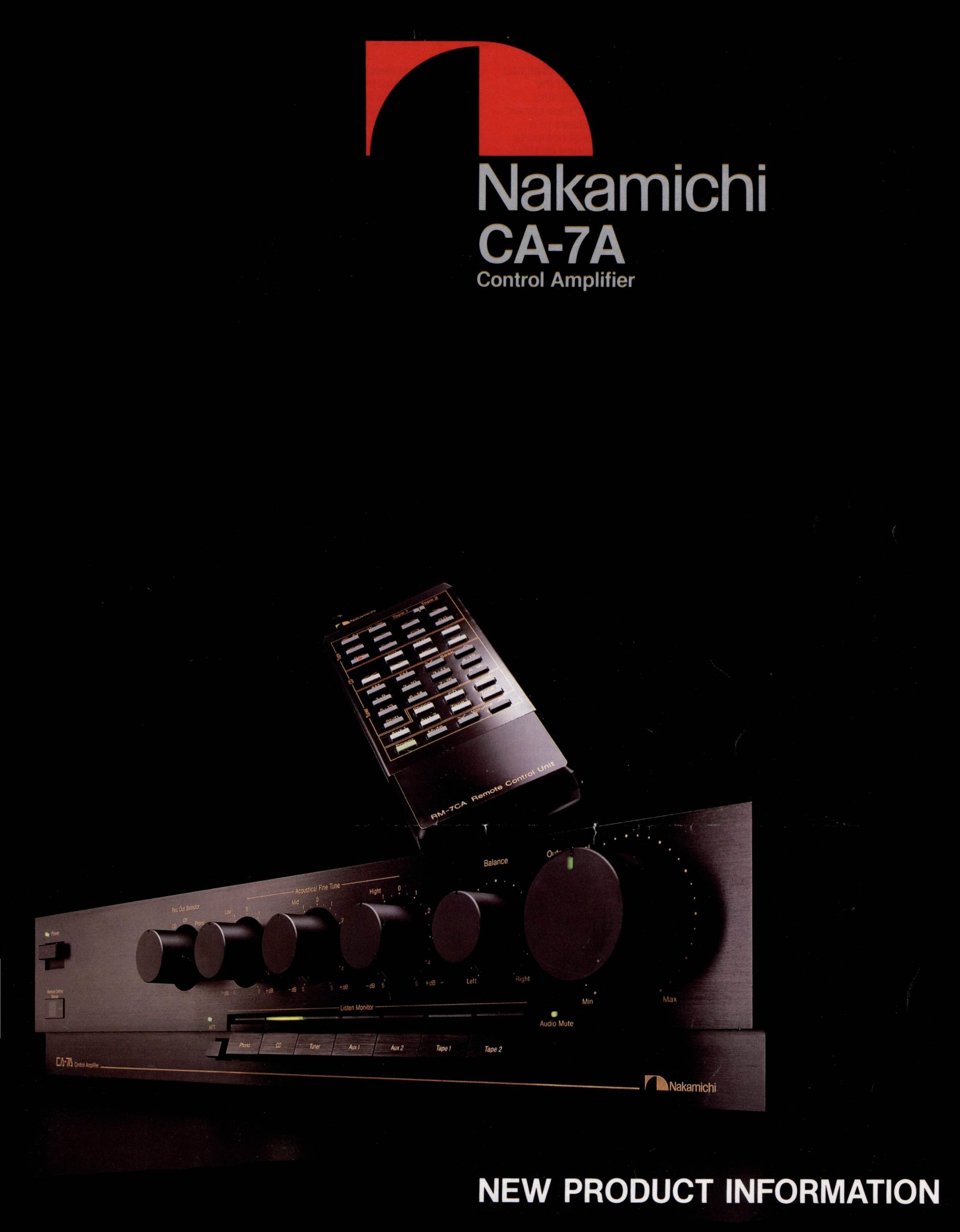 Nakamichi CA-7A