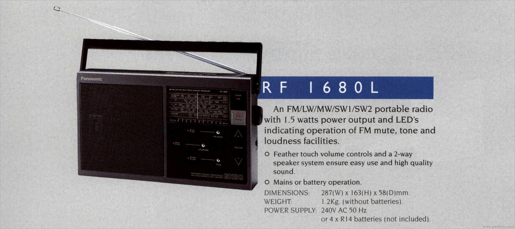 Panasonic RF-1680L