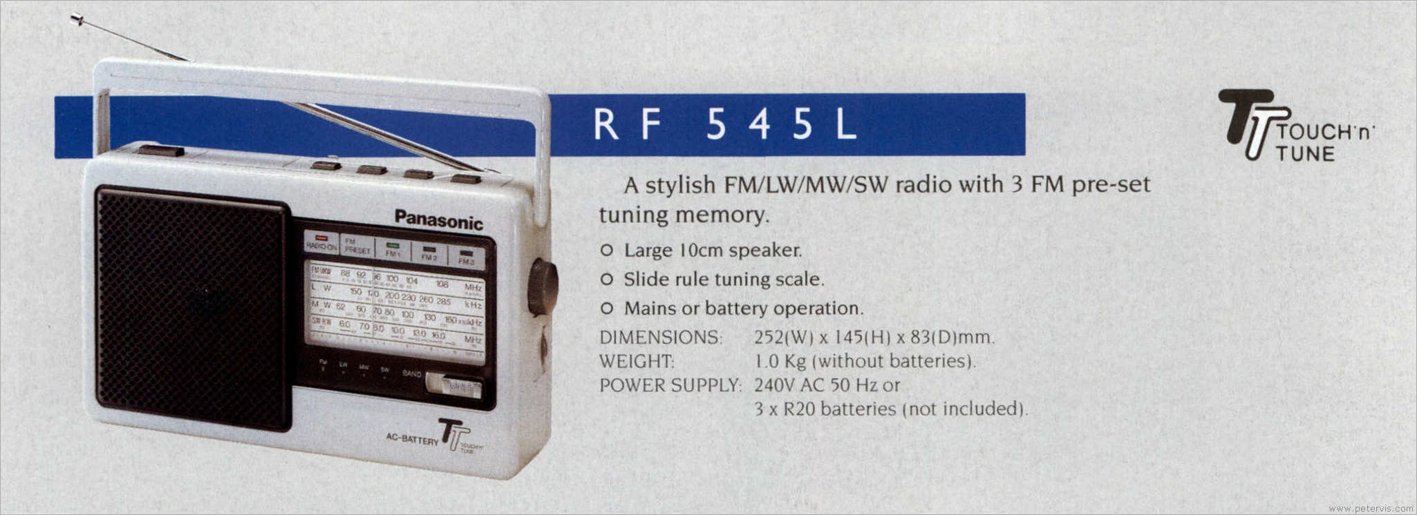 Panasonic RF-545L