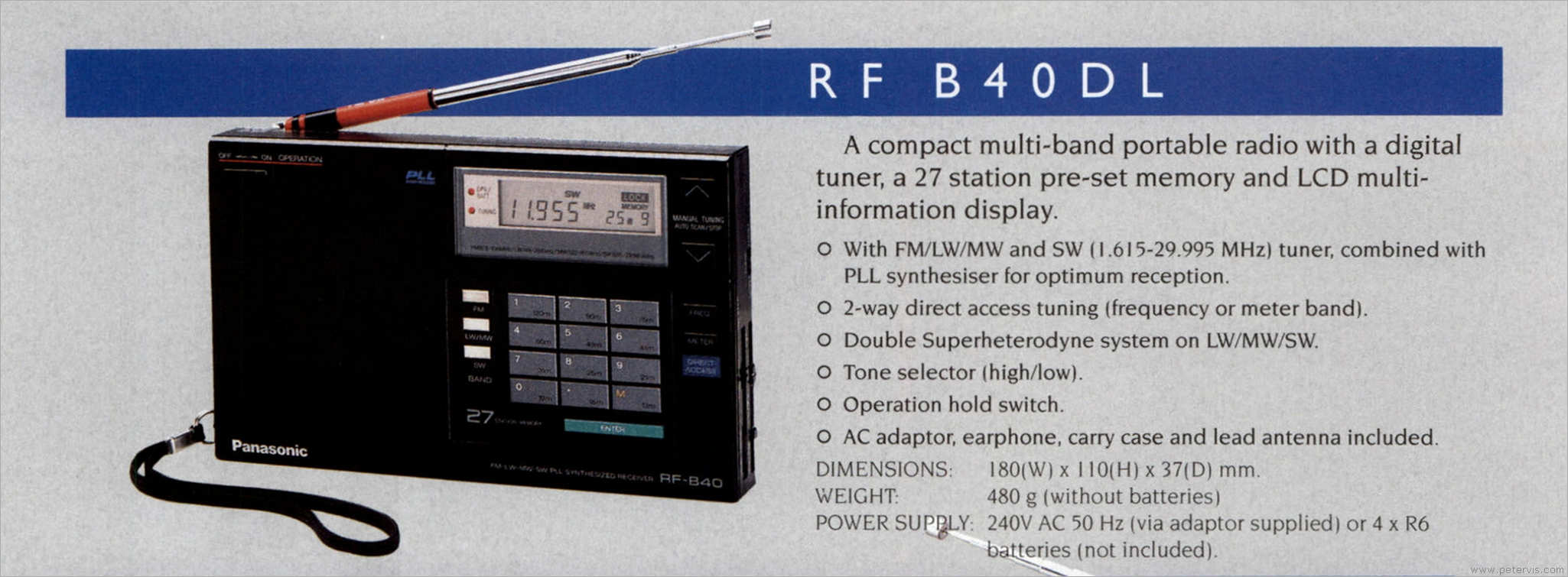 Panasonic RF-B40DL