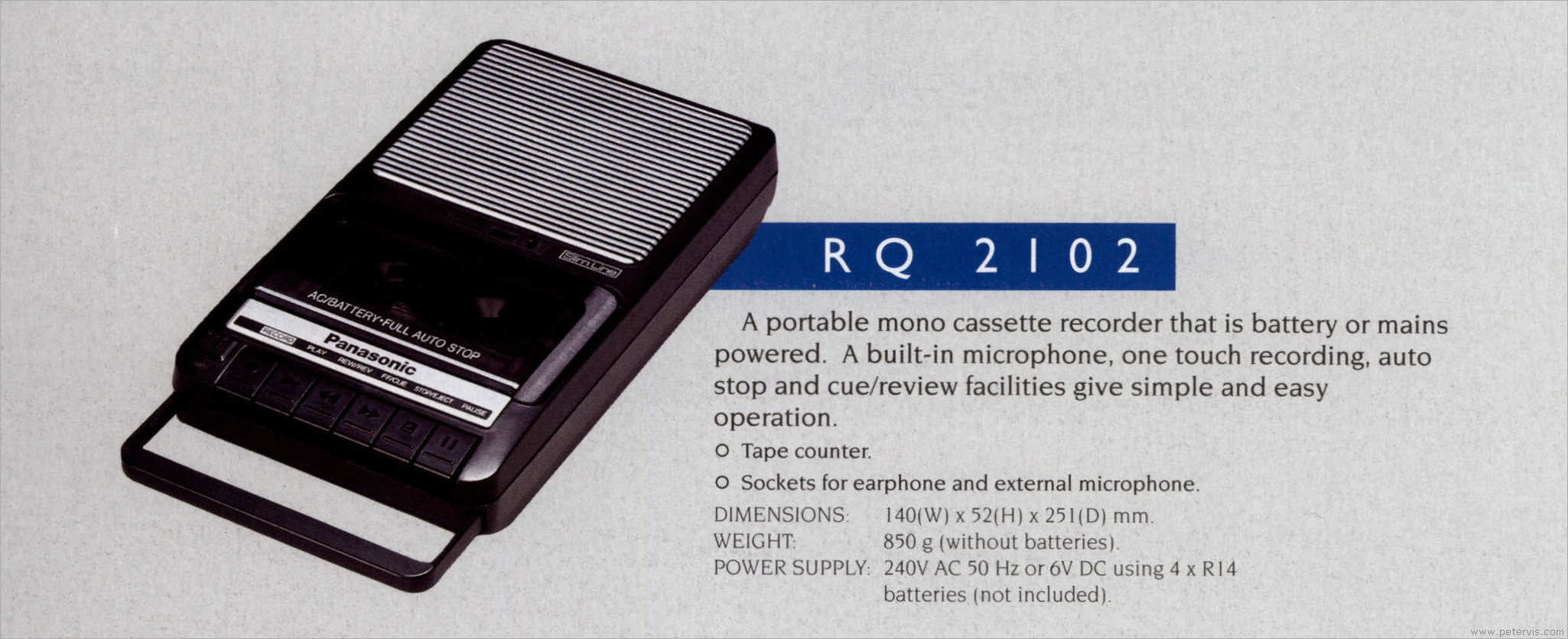 Panasonic RQ-2102