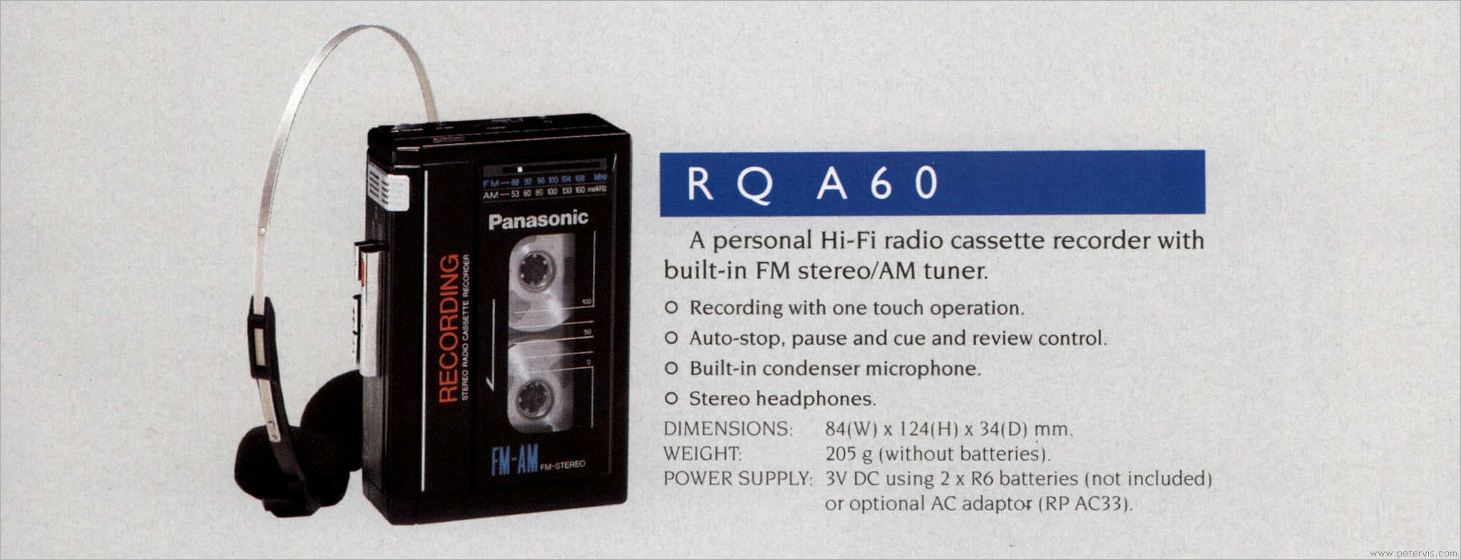 Panasonic RQ-A60